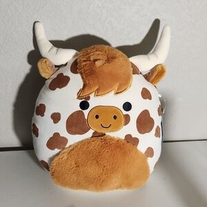 Alonzo highland cow squishmallow New 12 Invh 2023 Squishmallows
